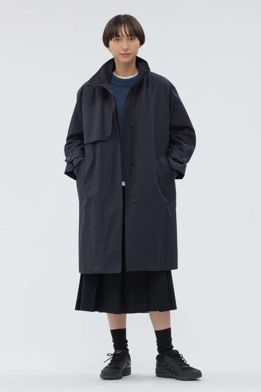 【マーガレットハウエル/MARGARET HOWELL】のCOTTON NYLON GABARDINE COAT 人気、トレンドファッション・服の通販 founy(ファニー) ファッション Fashion レディースファッション Fashion for Women アウター Coat / Outerwear Collection コート・ロングコート・ピーコート Long Coats, Peacoats & More スタンド Stand Collar, Upright Stand フラップ Flap, Flap Pocket ライナー Liner, Inner Layer ロング Long, Long-Length 新作・新入荷 New Arrivals / New In other-2|ID: prp329100004873682 ipo3291000000036351815