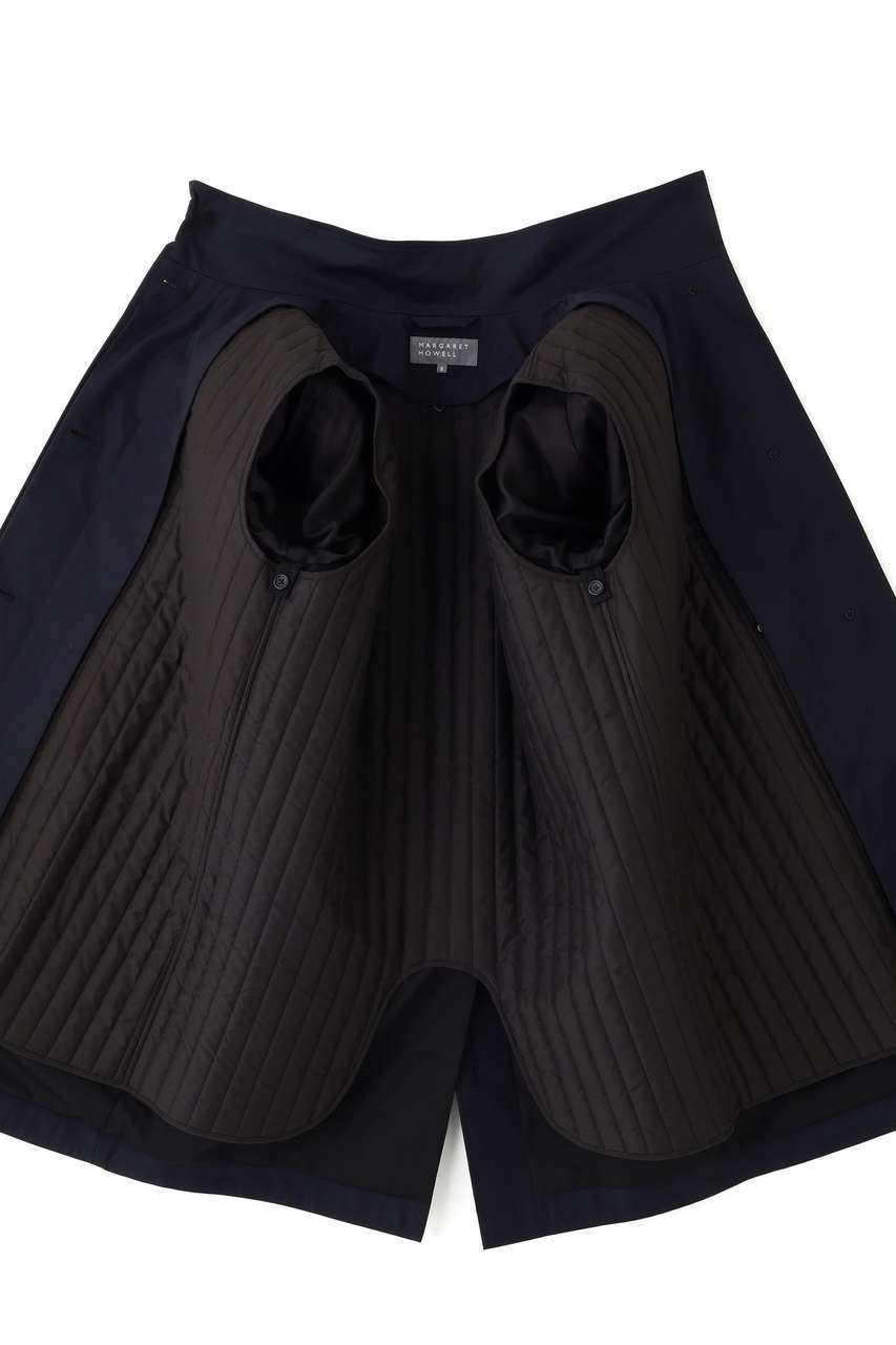 【マーガレットハウエル/MARGARET HOWELL】のCOTTON NYLON GABARDINE COAT 人気、トレンドファッション・服の通販 founy(ファニー) ファッション Fashion レディースファッション Fashion for Women アウター Coat / Outerwear Collection コート・ロングコート・ピーコート Long Coats, Peacoats & More スタンド Stand Collar, Upright Stand フラップ Flap, Flap Pocket ライナー Liner, Inner Layer ロング Long, Long-Length 新作・新入荷 New Arrivals / New In other-6|ID: prp329100004873682 ipo3291000000036351822