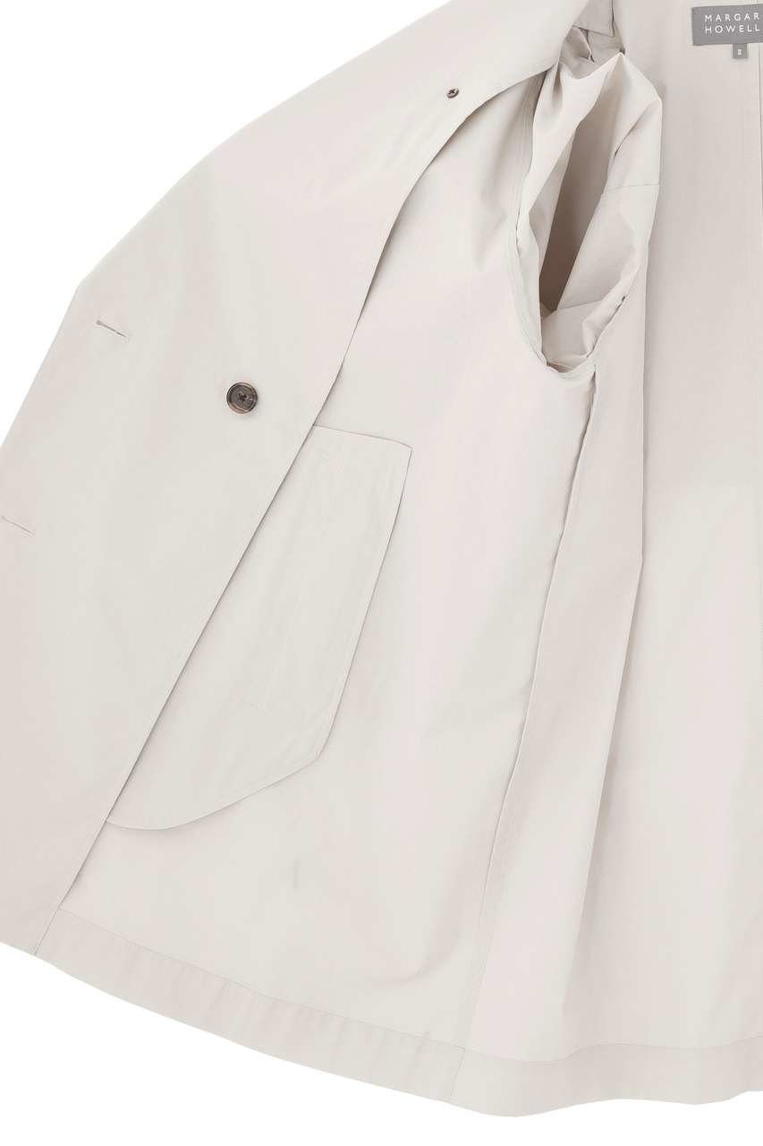 【マーガレットハウエル/MARGARET HOWELL】のFINE COTTON COATING COAT 人気、トレンドファッション・服の通販 founy(ファニー) 　ファッション　Fashion　レディースファッション　Fashion for Women　アウター　Coat / Outerwear Collection　コート・ロングコート・ピーコート　Long Coats, Peacoats & More　アクリル　Acrylic Material　コーティング　Coating, Coated Finish　ショート　Short, Short Length　マニッシュ　Mannish, Boyish　モダン　Modern, Contemporary　ロールアップ　Roll-Up, Cuffed Hem　エレガント 上品　Elegant　新作・新入荷　New Arrivals / New In　軽量　Lightweight, Ultra Light　other-5|ID: prp329100004873684 ipo3291000000036351841