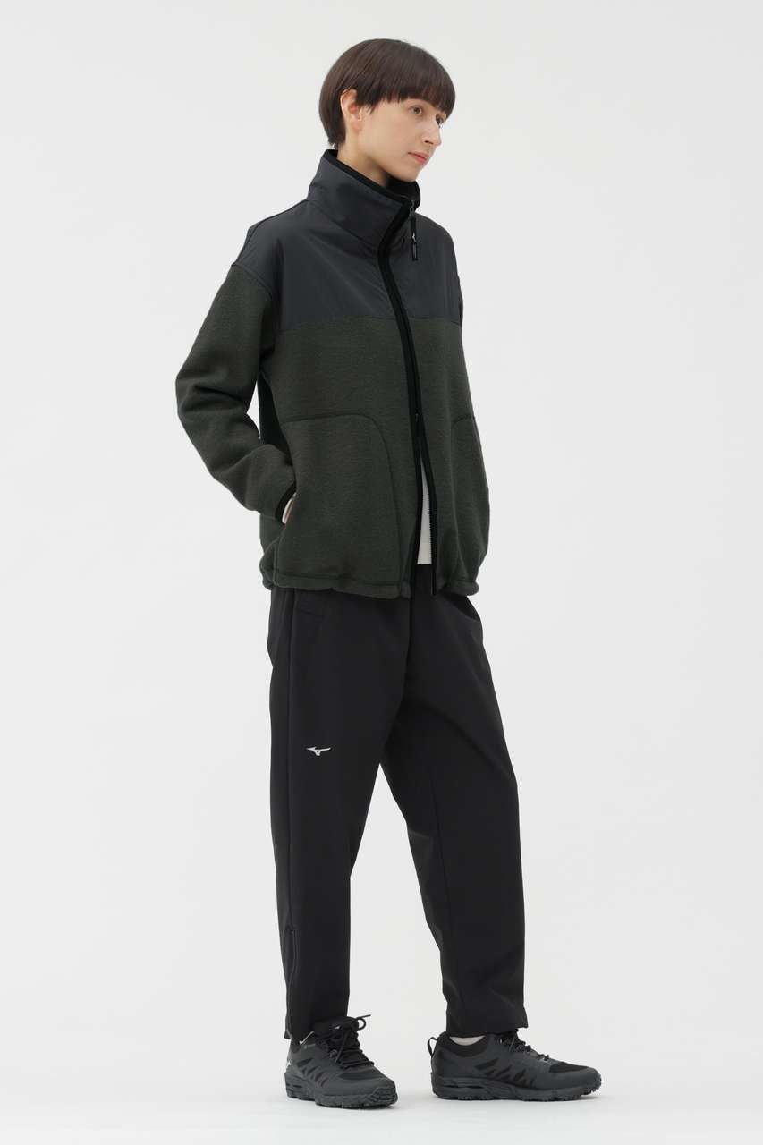 【マーガレットハウエル/MARGARET HOWELL】のWOOL NYLON COMPRESSED JERSEY BLOUSON 人気、トレンドファッション・服の通販 founy(ファニー) 　ファッション　Fashion　レディースファッション　Fashion for Women　アウター　Coat / Outerwear Collection　レディースジャケット・軽アウター　Jackets　ブルゾンジャケット・スポーティアウター　Blouson Jackets　コレクション　Collection, Seasonal Line　ショルダー　Shoulder, Shoulder Strap　ジャケット　Jacket, Outerwear　ブルゾン　Blouson, Bomber Jacket　マーガレット　Marguerite, Daisy Pattern　切替　Switching, Contrast Panel　新作・新入荷　New Arrivals / New In　other-2|ID: prp329100004873692 ipo3291000000036351906