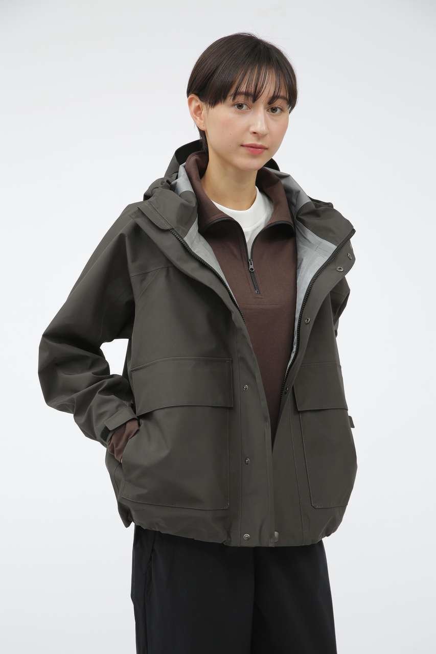 【マーガレットハウエル/MARGARET HOWELL】のGORE-TEX POLYESTER POPLIN インテリア・キッズ・メンズ・レディースファッション・服の通販 founy(ファウニー) 　ファッション　Fashion　レディースファッション　Fashion for Women　アウター　Coat / Outerwear Collection　レディースジャケット・軽アウター　Jackets　コレクション　Collection, Seasonal Line　ジャケット　Jacket, Outerwear　バランス　Balance, Style Balance　パターン　Pattern, Design Print　ファブリック　Fabric, Textile　ポケット　Pocket, Pocket Detail　マーガレット　Marguerite, Daisy Pattern　モダン　Modern, Contemporary　エレガント 上品　Elegant　ブラウン|ID: prp329100004873699 ipo3291000000036955608