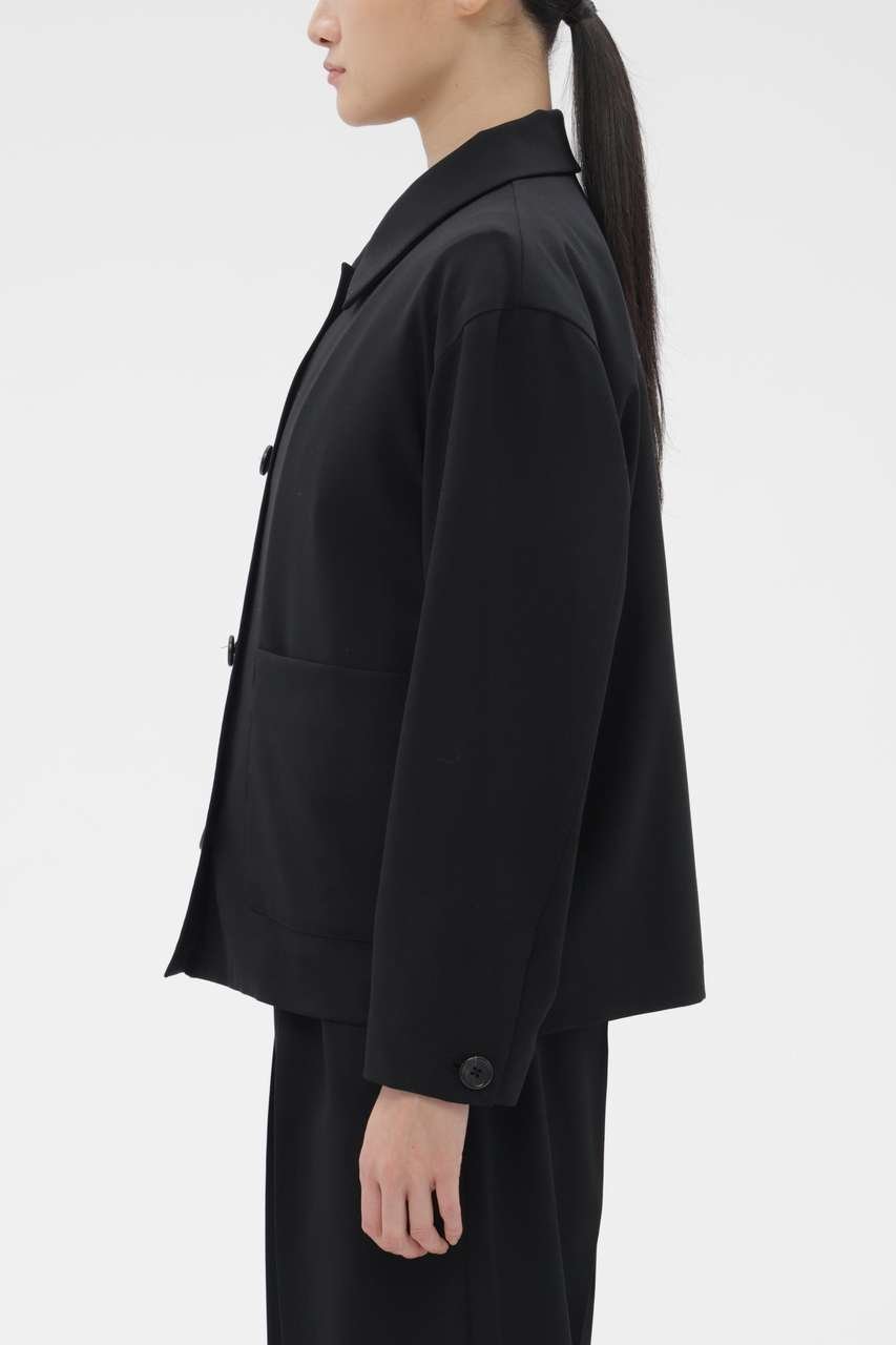 【マーガレットハウエル/MARGARET HOWELL】のFINE WOOL POPLIN JACKET 人気、トレンドファッション・服の通販 founy(ファニー) 　ファッション　Fashion　レディースファッション　Fashion for Women　アウター　Coat / Outerwear Collection　レディースジャケット・軽アウター　Jackets　おすすめ　Recommended / Our Picks　なめらか　Smooth, Silky Texture　ジャケット　Jacket, Outerwear　セットアップ　Set-Up, Coordinated Outfit　エレガント 上品　Elegant　夏　Summer　新作・新入荷　New Arrivals / New In　other-3|ID: prp329100004873707 ipo3291000000036352026
