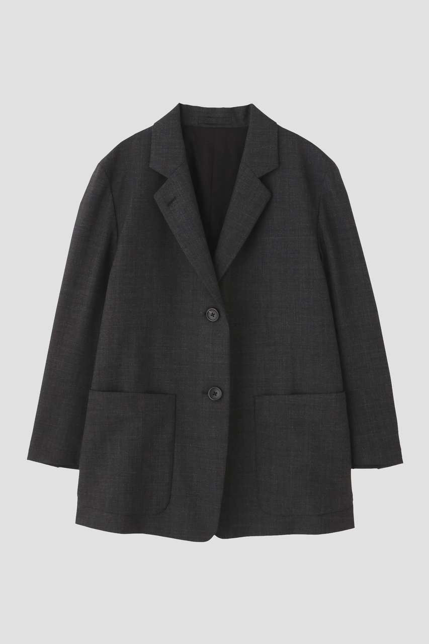 【マーガレットハウエル/MARGARET HOWELL】のCRISP WOOL PLAINWEAVE JACKET 人気、トレンドファッション・服の通販 founy(ファニー) 　ファッション　Fashion　レディースファッション　Fashion for Women　アウター　Coat / Outerwear Collection　レディースジャケット・軽アウター　Jackets　おすすめ　Recommended / Our Picks　ジャケット　Jacket, Outerwear　セットアップ　Set-Up, Coordinated Outfit　モダン　Modern, Contemporary　ロング　Long, Long-Length　新作・新入荷　New Arrivals / New In　other-5|ID: prp329100004873709 ipo3291000000036352047