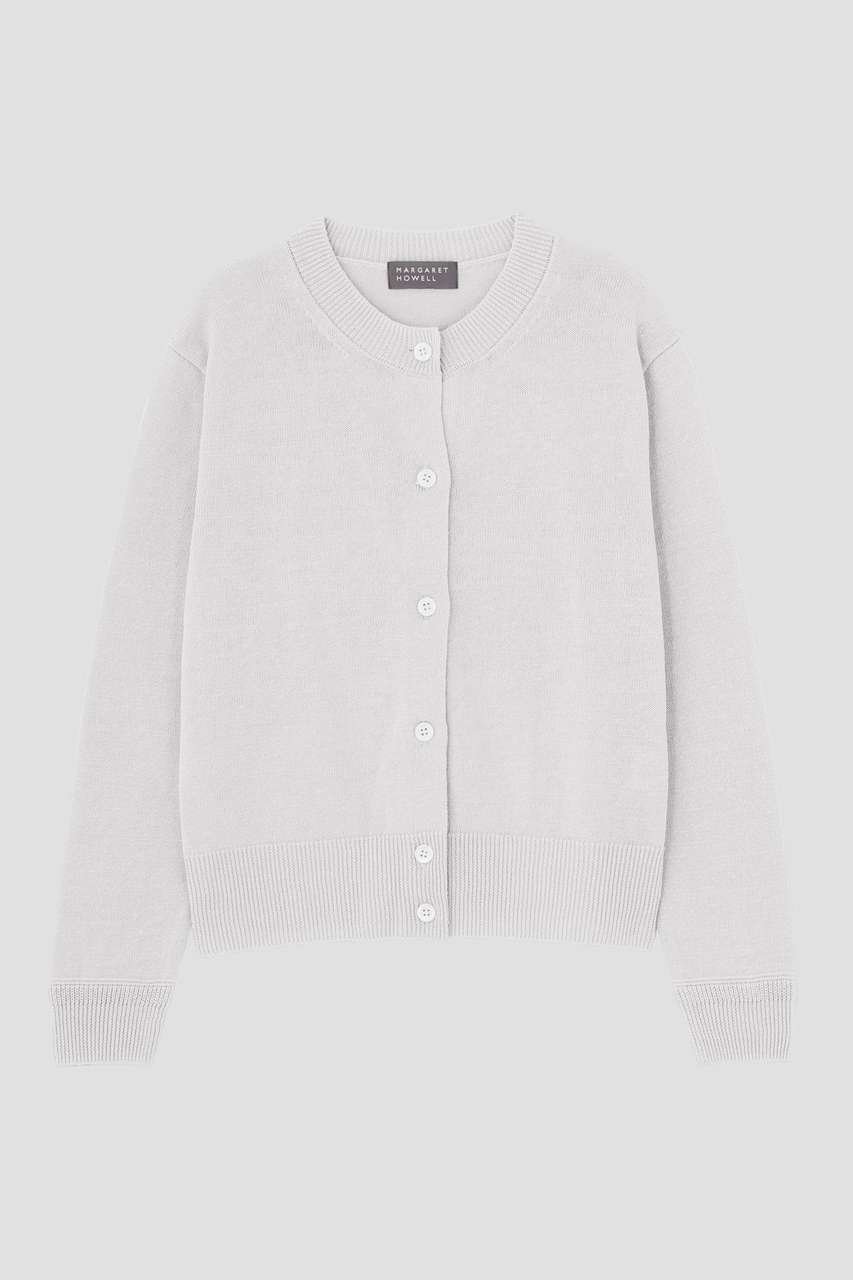 【マーガレットハウエル/MARGARET HOWELL】のTWISTED LINEN COTTON KNITWEAR 大人の最旬トレンドファッション＆コーディネート founy(ファウニー) 　ファッション　Fashion　レディースファッション　Fashion for Women　トップス・カットソー　Cut & Sew Tops　ニット　Knit Tops & Sweaters　カーディガン・羽織り　Layered Style Cardigans　カーディガン　Cardigan, Knitwear　シンプル　Simple, Minimal　バランス　Balance, Style Balance　リネン　Linen, Linen Fabric　夏　Summer　春　Spring　S/S・春夏　SS, Spring/Summer, Warm Season　other-4|ID: prp329100004873723 ipo3291000000037239229
