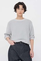 【マーガレットハウエル/MARGARET HOWELL】のCOTTON LINEN RAMIE PIQUE KNITWEAR グレー|ID: prp329100004873731 ipo3291000000037239234