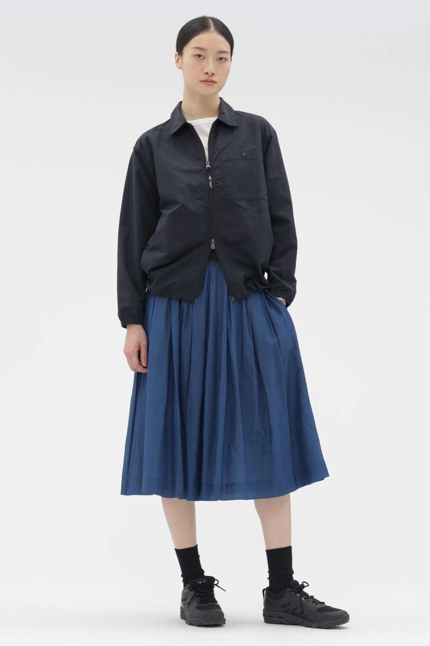 【マーガレットハウエル/MARGARET HOWELL】のSHEER COTTON SILK SKIRT インテリア・キッズ・メンズ・レディースファッション・服の通販 founy(ファニー) 　ファッション　Fashion　レディースファッション　Fashion for Women　スカート　Skirts　ロングスカート　Long Skirts / Maxi & Midi Skirts　グログラン　Grosgrain, Grosgrain Ribbon　シアー　Sheer, See-Through　シルク　Silk, 100% Silk　ダブル　Double, Double-Breasted　バランス　Balance, Style Balance　ロング　Long, Long-Length　エレガント 上品　Elegant　新作・新入荷　New Arrivals / New In　ブルー|ID: prp329100004873734 ipo3291000000036352257