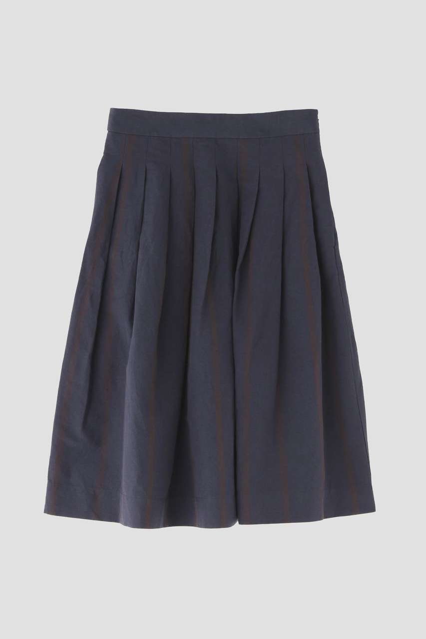 【マーガレットハウエル/MARGARET HOWELL】のBOLD STRIPE COTTON LINEN SKIRT 大人の最旬トレンドファッション＆コーディネート founy(ファウニー) 　ファッション　Fashion　レディースファッション　Fashion for Women　スカート　Skirts　ロングスカート　Long Skirts / Maxi & Midi Skirts　ストライプ　Stripe, Striped Pattern　プリーツ　Pleats, Pleated　リネン　Linen, Linen Fabric　ロング　Long, Long-Length　other-3|ID: prp329100004873739 ipo3291000000036955654