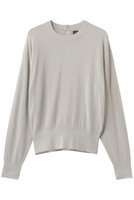 【バトナー/BATONER】のAMUNDSEN バック ヘンリーネック 人気、トレンドファッション・服の通販 founy(ファニー) ファッション Fashion レディースファッション Fashion for Women トップス・カットソー Cut & Sew Tops ニット Knit Tops & Sweaters カジュアルプルオーバー・ニットトップス Pullovers & Knit Tops / Casual Pullovers シンプル Simple, Minimal |ID:prp329100004873754