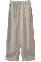 【プレインピープル/PLAIN PEOPLE】のリネンオックスカーブパンツ ベージュ|ID: prp329100004873760 ipo3291000000036352420