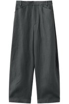【プレインピープル/PLAIN PEOPLE】のリネンオックスカーブパンツ グレー|ID: prp329100004873760 ipo3291000000036352423