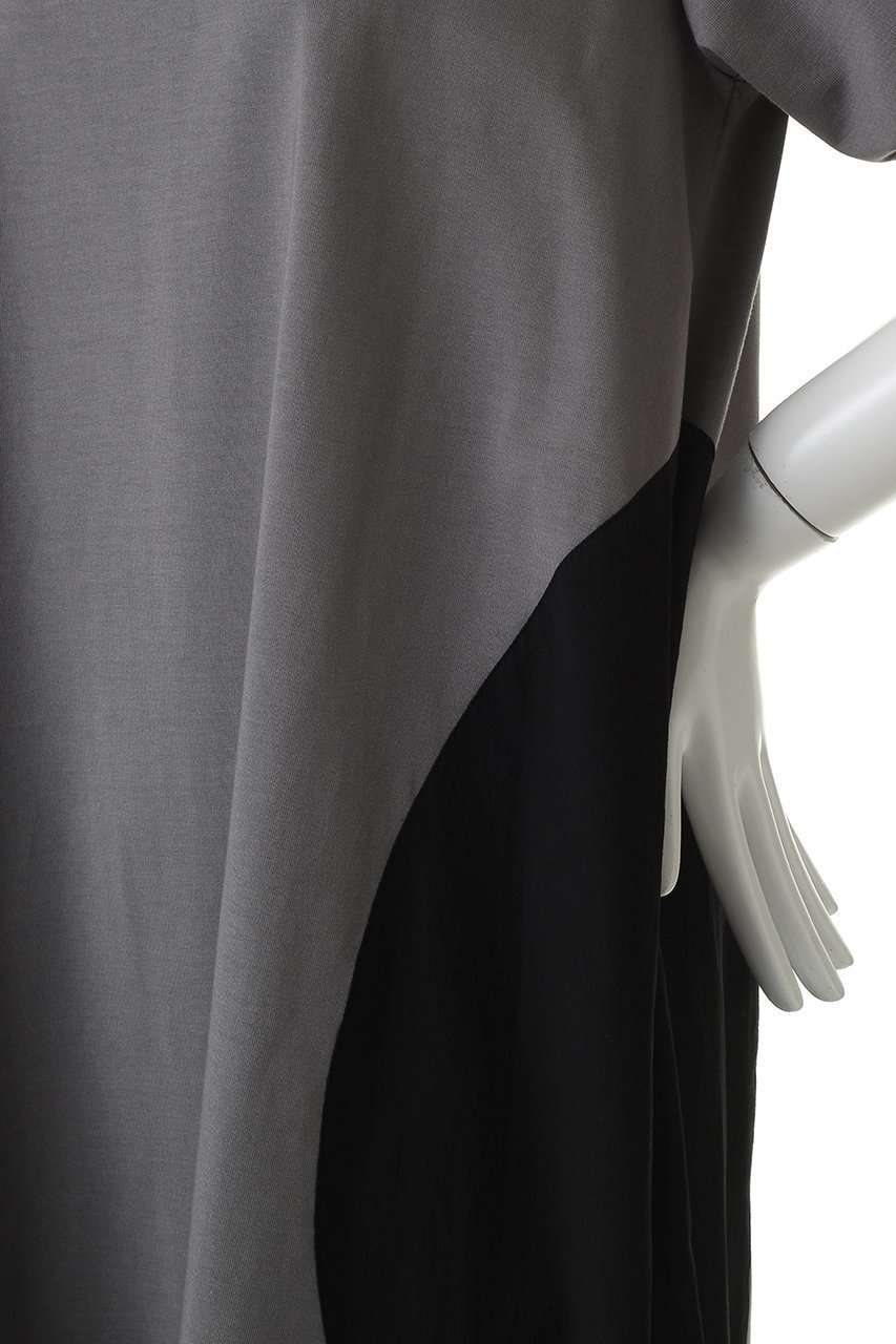 【プレインピープル/PLAIN PEOPLE】のオーガニックヘビージャージードッキングコクーンドレス 人気、トレンドファッション・服の通販 founy(ファニー) 　ファッション　Fashion　レディースファッション　Fashion for Women　ワンピース　Dresses　フォーマル・パーティードレス・結婚式用ドレス　Elegant & Casual Dresses　チュニック　Tunic Tops & Dresses　チュニック　Tunic, Long Top　ドッキング　Docking, Mixed Material　ロング　Long, Long-Length　新作・新入荷　New Arrivals / New In　other-5|ID: prp329100004873772 ipo3291000000036352519