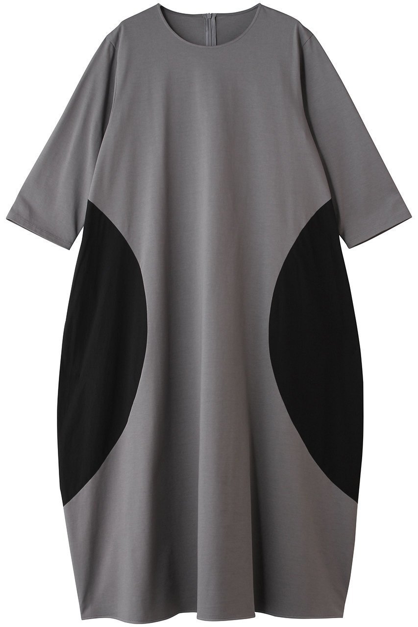 【プレインピープル/PLAIN PEOPLE】のオーガニックヘビージャージードッキングコクーンドレス 人気、トレンドファッション・服の通販 founy(ファニー) 　ファッション　Fashion　レディースファッション　Fashion for Women　ワンピース　Dresses　フォーマル・パーティードレス・結婚式用ドレス　Elegant & Casual Dresses　チュニック　Tunic Tops & Dresses　チュニック　Tunic, Long Top　ドッキング　Docking, Mixed Material　ロング　Long, Long-Length　新作・新入荷　New Arrivals / New In　 other-1|ID: prp329100004873773 ipo3291000000036352507