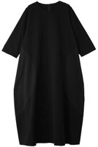 【プレインピープル/PLAIN PEOPLE】のオーガニックヘビージャージードッキングコクーンドレス ブラック×ブラック|ID: prp329100004873773 ipo3291000000037239262