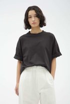 【マーガレットハウエル/MARGARET HOWELL】のLIGHT DENSE COTTON JERSEY 人気、トレンドファッション・服の通販 founy(ファニー) ファッション Fashion レディースファッション Fashion for Women トップス・カットソー Cut & Sew Tops シャツ・ブラウス・オフィスカジュアル Elegant Blouses & Button-Ups ロングTシャツ・Tシャツ Longline T-Shirts & Tees カットソー・ベーシックTシャツ Cut-and-Sewn Tops / Stretch Tees & Basics カットソー Cut and Sewn Top ショート Short, Short Length スリーブ Sleeve, Long Sleeve / Short Sleeve フォルム Silhouette, Form エレガント 上品 Elegant 夏 Summer 新作・新入荷 New Arrivals / New In thumbnail グレー|ID: prp329100004873780 ipo3291000000036352564