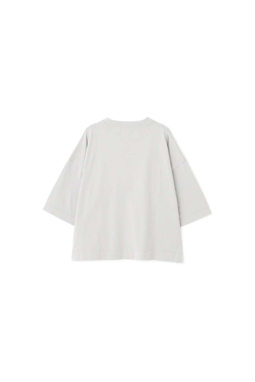 【マーガレットハウエル/MARGARET HOWELL】のLIGHT DENSE COTTON JERSEY 人気、トレンドファッション・服の通販 founy(ファニー) 　ファッション　Fashion　レディースファッション　Fashion for Women　トップス・カットソー　Cut & Sew Tops　シャツ・ブラウス・オフィスカジュアル　Elegant Blouses & Button-Ups　ロングTシャツ・Tシャツ　Longline T-Shirts & Tees　カットソー・ベーシックTシャツ　Cut-and-Sewn Tops / Stretch Tees & Basics　カットソー　Cut and Sewn Top　ショート　Short, Short Length　スリーブ　Sleeve, Long Sleeve / Short Sleeve　フォルム　Silhouette, Form　エレガント 上品　Elegant　夏　Summer　新作・新入荷　New Arrivals / New In　other-5|ID: prp329100004873781 ipo3291000000036352576