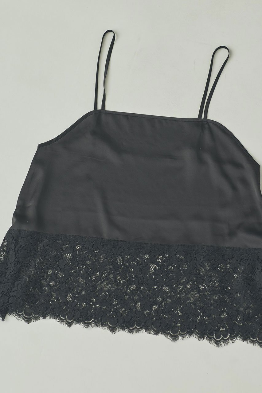 【カレンソロジー/Curensology】のレイヤードレースニットプルオーバー 人気、トレンドファッション・服の通販 founy(ファニー) 　ファッション　Fashion　レディースファッション　Fashion for Women　トップス・カットソー　Cut & Sew Tops　ニット　Knit Tops & Sweaters　カジュアルプルオーバー・ニットトップス　Pullovers & Knit Tops / Casual Pullovers　インナー　Innerwear　キャミソール　Camisole, Spaghetti Strap Top　サテン　Satin, Glossy Fabric　サマー　Summer, Summer Style　スリーブ　Sleeve, Long Sleeve / Short Sleeve　フレンチ　French, French Style　レース　Lace, Lace Fabric　ワイド　Wide, Wide Fit　夏　Summer　新作・新入荷　New Arrivals / New In　other-8|ID: prp329100004873789 ipo3291000000036352649