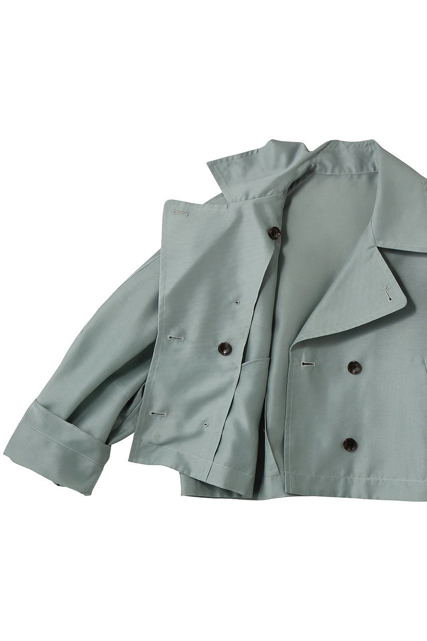 【クラネ/CLANE】のSHEER SHORT TRENCH JACKET ブルゾン 大人の最旬トレンドファッション＆コーディネート founy(ファウニー) 　ファッション　Fashion　レディースファッション　Fashion for Women　アウター　Coat / Outerwear Collection　レディースジャケット・軽アウター　Jackets　ブルゾンジャケット・スポーティアウター　Blouson Jackets　シアー　Sheer, See-Through　ショート　Short, Short Length　ジャケット　Jacket, Outerwear　トレンチ　Trench, Trench Coat　ブルゾン　Blouson, Bomber Jacket　other-6|ID: prp329100004873792 ipo3291000000036900989