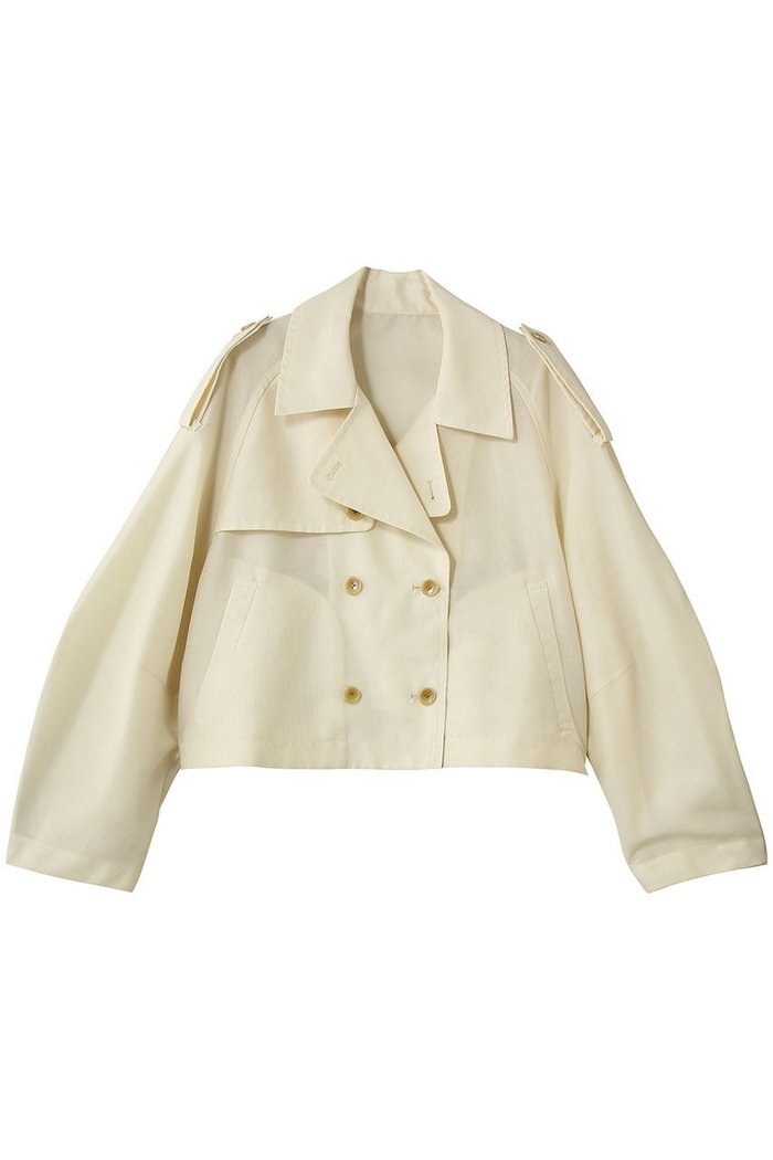 【クラネ/CLANE】のSHEER SHORT TRENCH JACKET ブルゾン インテリア・キッズ・メンズ・レディースファッション・服の通販 founy(ファニー) https://founy.com/ ファッション Fashion レディースファッション Fashion for Women アウター Coat / Outerwear Collection レディースジャケット・軽アウター Jackets ブルゾンジャケット・スポーティアウター Blouson Jackets シアー Sheer, See-Through ショート Short, Short Length ジャケット Jacket, Outerwear トレンチ Trench, Trench Coat ブルゾン Blouson, Bomber Jacket 新作・新入荷 New Arrivals / New In |ID: prp329100004873793 ipo3291000000036352665