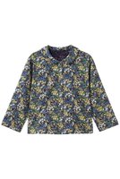 【ミズイロ インド/mizuiro ind】のflower print round collar C/D カーディガン 人気、トレンドファッション・服の通販 founy(ファニー) ファッション Fashion レディースファッション Fashion for Women トップス・カットソー Cut & Sew Tops カーディガン・羽織り Layered Style Cardigans シャツ・ブラウス・オフィスカジュアル Elegant Blouses & Button-Ups なめらか Smooth, Silky Texture カーディガン Cardigan, Knitwear コンパクト Compact, Small Size スリーブ Sleeve, Long Sleeve / Short Sleeve プリント Print, Printed Pattern ロング Long, Long-Length 新作・新入荷 New Arrivals / New In |ID:prp329100004873797