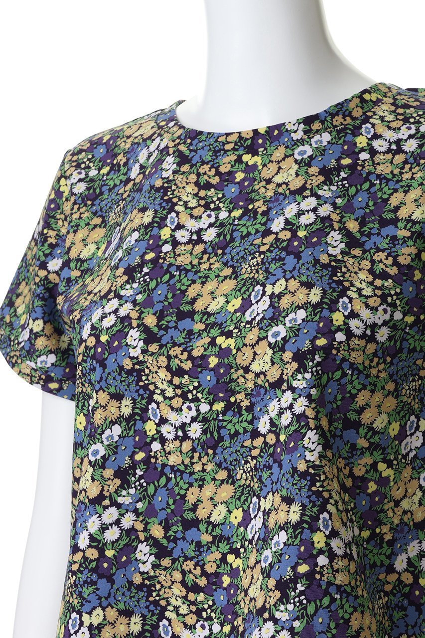 【ミズイロ インド/mizuiro ind】のflower print T shirt シャツ 人気、トレンドファッション・服の通販 founy(ファニー) ファッション Fashion レディースファッション Fashion for Women トップス・カットソー Cut & Sew Tops シャツ・ブラウス・オフィスカジュアル Elegant Blouses & Button-Ups ロングTシャツ・Tシャツ Longline T-Shirts & Tees カットソー・ベーシックTシャツ Cut-and-Sewn Tops / Stretch Tees & Basics なめらか Smooth, Silky Texture インナー Innerwear コンパクト Compact, Small Size ショート Short, Short Length ジャケット Jacket, Outerwear スリーブ Sleeve, Long Sleeve / Short Sleeve プリント Print, Printed Pattern 新作・新入荷 New Arrivals / New In other-5|ID: prp329100004873798 ipo3291000000036352739