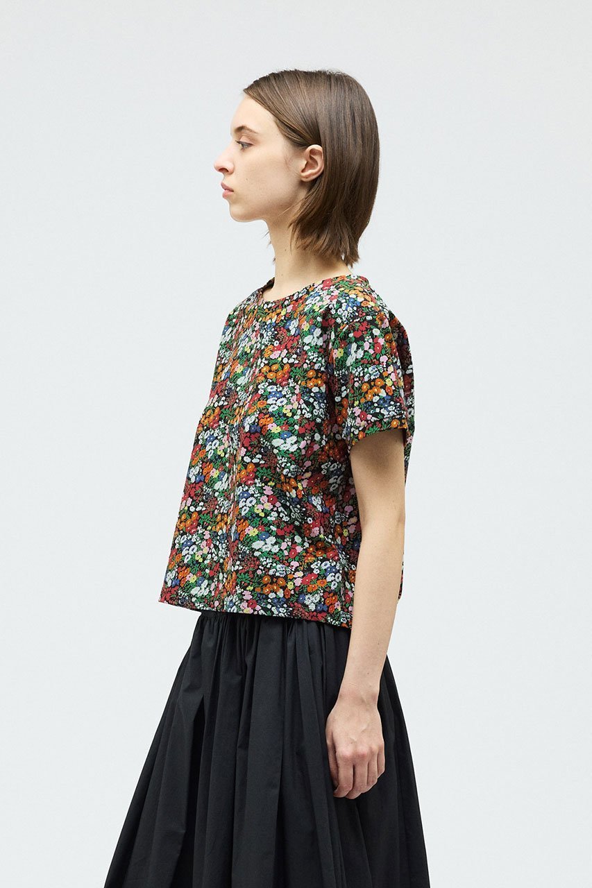 【ミズイロ インド/mizuiro ind】のflower print T shirt シャツ 人気、トレンドファッション・服の通販 founy(ファニー) ファッション Fashion レディースファッション Fashion for Women トップス・カットソー Cut & Sew Tops シャツ・ブラウス・オフィスカジュアル Elegant Blouses & Button-Ups ロングTシャツ・Tシャツ Longline T-Shirts & Tees カットソー・ベーシックTシャツ Cut-and-Sewn Tops / Stretch Tees & Basics なめらか Smooth, Silky Texture インナー Innerwear コンパクト Compact, Small Size ショート Short, Short Length ジャケット Jacket, Outerwear スリーブ Sleeve, Long Sleeve / Short Sleeve プリント Print, Printed Pattern 新作・新入荷 New Arrivals / New In other-7|ID: prp329100004873798 ipo3291000000036352742