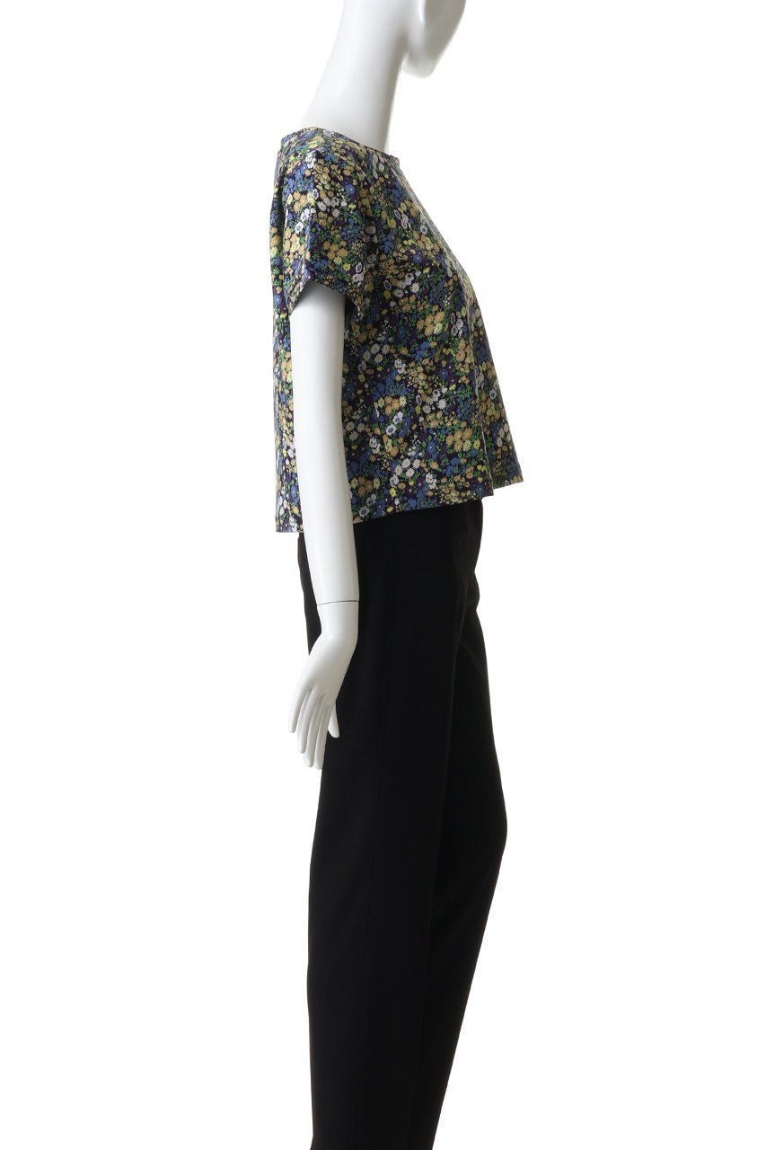 【ミズイロ インド/mizuiro ind】のflower print T shirt シャツ 人気、トレンドファッション・服の通販 founy(ファニー) ファッション Fashion レディースファッション Fashion for Women トップス・カットソー Cut & Sew Tops シャツ・ブラウス・オフィスカジュアル Elegant Blouses & Button-Ups ロングTシャツ・Tシャツ Longline T-Shirts & Tees カットソー・ベーシックTシャツ Cut-and-Sewn Tops / Stretch Tees & Basics なめらか Smooth, Silky Texture インナー Innerwear コンパクト Compact, Small Size ショート Short, Short Length ジャケット Jacket, Outerwear スリーブ Sleeve, Long Sleeve / Short Sleeve プリント Print, Printed Pattern 新作・新入荷 New Arrivals / New In other-3|ID: prp329100004873799 ipo3291000000036352735