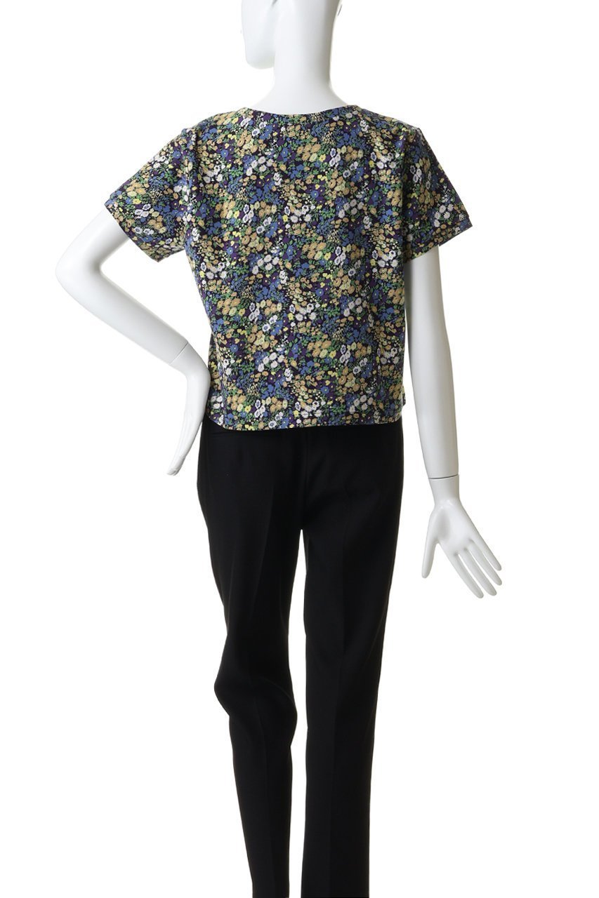 【ミズイロ インド/mizuiro ind】のflower print T shirt シャツ 人気、トレンドファッション・服の通販 founy(ファニー) ファッション Fashion レディースファッション Fashion for Women トップス・カットソー Cut & Sew Tops シャツ・ブラウス・オフィスカジュアル Elegant Blouses & Button-Ups ロングTシャツ・Tシャツ Longline T-Shirts & Tees カットソー・ベーシックTシャツ Cut-and-Sewn Tops / Stretch Tees & Basics なめらか Smooth, Silky Texture インナー Innerwear コンパクト Compact, Small Size ショート Short, Short Length ジャケット Jacket, Outerwear スリーブ Sleeve, Long Sleeve / Short Sleeve プリント Print, Printed Pattern 新作・新入荷 New Arrivals / New In other-4|ID: prp329100004873799 ipo3291000000036352737