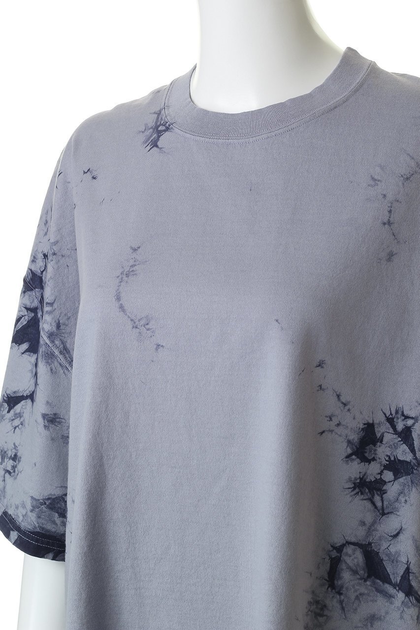 【キャサリンハムネット/KATHARINE HAMNETT LONDON】の【UNISEX】絞り染めオーガニックTシャツ 人気、トレンドファッション・服の通販 founy(ファニー) ファッション Fashion レディースファッション Fashion for Women トップス・カットソー Cut & Sew Tops シャツ・ブラウス・オフィスカジュアル Elegant Blouses & Button-Ups ロングTシャツ・Tシャツ Longline T-Shirts & Tees カットソー・ベーシックTシャツ Cut-and-Sewn Tops / Stretch Tees & Basics ユニセックス Unisex, Genderless オーガニック Organic Cotton ショート Short, Short Length スリーブ Sleeve, Long Sleeve / Short Sleeve 新作・新入荷 New Arrivals / New In other-5|ID: prp329100004873802 ipo3291000000036352775