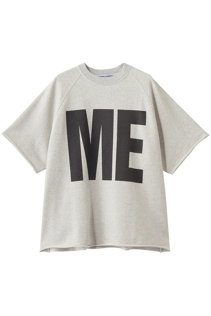 【キャサリンハムネット/KATHARINE HAMNETT LONDON】の【UNISEX】オーガニックコットンカットオフハーフスリーブドスウェットTシャツ インテリア・キッズ・メンズ・レディースファッション・服の通販 founy(ファニー) https://founy.com/ ファッション Fashion レディースファッション Fashion for Women トップス・カットソー Cut & Sew Tops シャツ・ブラウス・オフィスカジュアル Elegant Blouses & Button-Ups レディースパーカー・カジュアルフーディー Casual Hoodies & Sweatshirts ロングTシャツ・Tシャツ Longline T-Shirts & Tees スウェット・クルーネックトップス Sweatshirts & Crewnecks / Relaxed Fit Sweat Tops カットソー・ベーシックTシャツ Cut-and-Sewn Tops / Stretch Tees & Basics ユニセックス Unisex, Genderless インナー Innerwear カーディガン Cardigan, Knitwear ショート Short, Short Length ジャケット Jacket, Outerwear スリーブ Sleeve, Long Sleeve / Short Sleeve フロント Front, Front Design 新作・新入荷 New Arrivals / New In |ID: prp329100004873805 ipo3291000000036352777