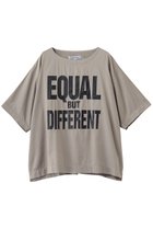 【キャサリンハムネット/KATHARINE HAMNETT LONDON】の【UNISEX】ファブリックスローガンTシャツ 人気、トレンドファッション・服の通販 founy(ファニー) ファッション Fashion レディースファッション Fashion for Women トップス・カットソー Cut & Sew Tops シャツ・ブラウス・オフィスカジュアル Elegant Blouses & Button-Ups ロングTシャツ・Tシャツ Longline T-Shirts & Tees カットソー・ベーシックTシャツ Cut-and-Sewn Tops / Stretch Tees & Basics ユニセックス Unisex, Genderless ショート Short, Short Length シルク Silk, 100% Silk スタンダード Standard, Basic スリーブ Sleeve, Long Sleeve / Short Sleeve 今季 This Season, Current Season 定番 Standard, Basic Item 新作・新入荷 New Arrivals / New In thumbnail モカベージュ|ID: prp329100004873808 ipo3291000000036352815