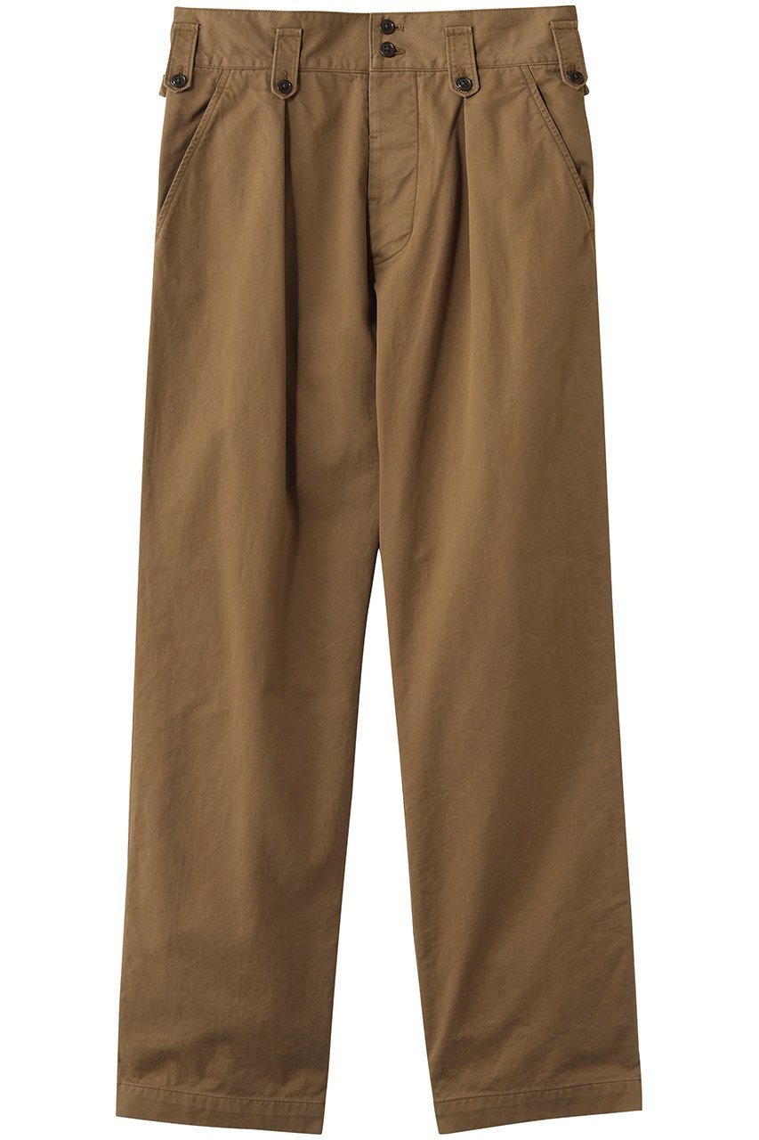 【キャサリンハムネット/KATHARINE HAMNETT LONDON】の【UNISEX】オーガニックチノワンプリーツワイドパンツ インテリア・キッズ・メンズ・レディースファッション・服の通販 founy(ファニー) ファッション Fashion レディースファッション Fashion for Women パンツ Pants & Trousers ユニセックス Unisex, Genderless オーガニック Organic Cotton トレンド Trend, Trending Now プリーツ Pleats, Pleated ベーシック Basic, Essential ループ Loop, Loop Knit 定番 Standard, Basic Item 新作・新入荷 New Arrivals / New In キャメル|ID: prp329100004873812 ipo3291000000036352844