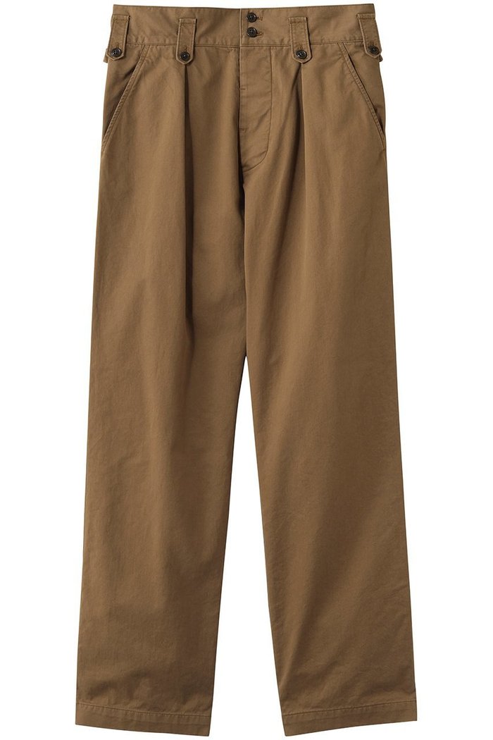 【キャサリンハムネット/KATHARINE HAMNETT LONDON】の【UNISEX】オーガニックチノワンプリーツワイドパンツ インテリア・キッズ・メンズ・レディースファッション・服の通販 founy(ファニー) https://founy.com/ ファッション Fashion レディースファッション Fashion for Women パンツ Pants & Trousers ユニセックス Unisex, Genderless オーガニック Organic Cotton トレンド Trend, Trending Now プリーツ Pleats, Pleated ベーシック Basic, Essential ループ Loop, Loop Knit 定番 Standard, Basic Item |ID: prp329100004873812 ipo3291000000036895474