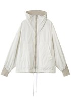 【キャサリンハムネット/KATHARINE HAMNETT LONDON】の【UNISEX】リサイクルナイロンジップアップブルゾン ホワイト|ID: prp329100004873821 ipo3291000000036955741