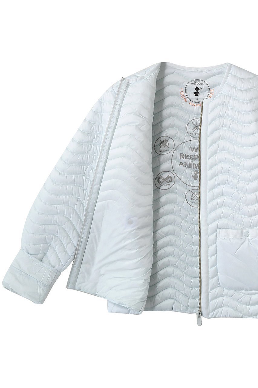 【セーブ ザ ダック/SAVE THE DUCK】のTAMINA D32710W IRIS22 キルティングショートジャケット 人気、トレンドファッション・服の通販 founy(ファニー) 　ファッション　Fashion　レディースファッション　Fashion for Women　アウター　Coat / Outerwear Collection　コート・ロングコート・ピーコート　Long Coats, Peacoats & More　レディースジャケット・軽アウター　Jackets　カーディガン　Cardigan, Knitwear　キルティング　Quilted, Quilting　ショート　Short, Short Length　ジャケット　Jacket, Outerwear　パッチ　Patch, Appliqué　ポケット　Pocket, Pocket Detail　新作・新入荷　New Arrivals / New In　軽量　Lightweight, Ultra Light　other-6|ID: prp329100004873835 ipo3291000000036353020