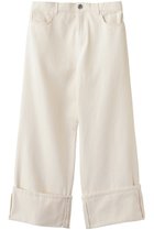 【マックスマーラ/Max Mara】の【Weekend Max Mara】GESTO デニムパンツ 人気、トレンドファッション・服の通販 founy(ファニー) ファッション Fashion レディースファッション Fashion for Women パンツ Pants & Trousers デニムパンツ・ジーンズ・美脚デニム Denim Jeans & Pants ストレート Straight, Straight Cut デニム Denim, Jeans Material バタフライ Butterfly, Butterfly Motif パッチ Patch, Appliqué ポケット Pocket, Pocket Detail ロールアップ Roll-Up, Cuffed Hem ワイド Wide, Wide Fit 新作・新入荷 New Arrivals / New In thumbnail エクリュ|ID: prp329100004873849 ipo3291000000036353110