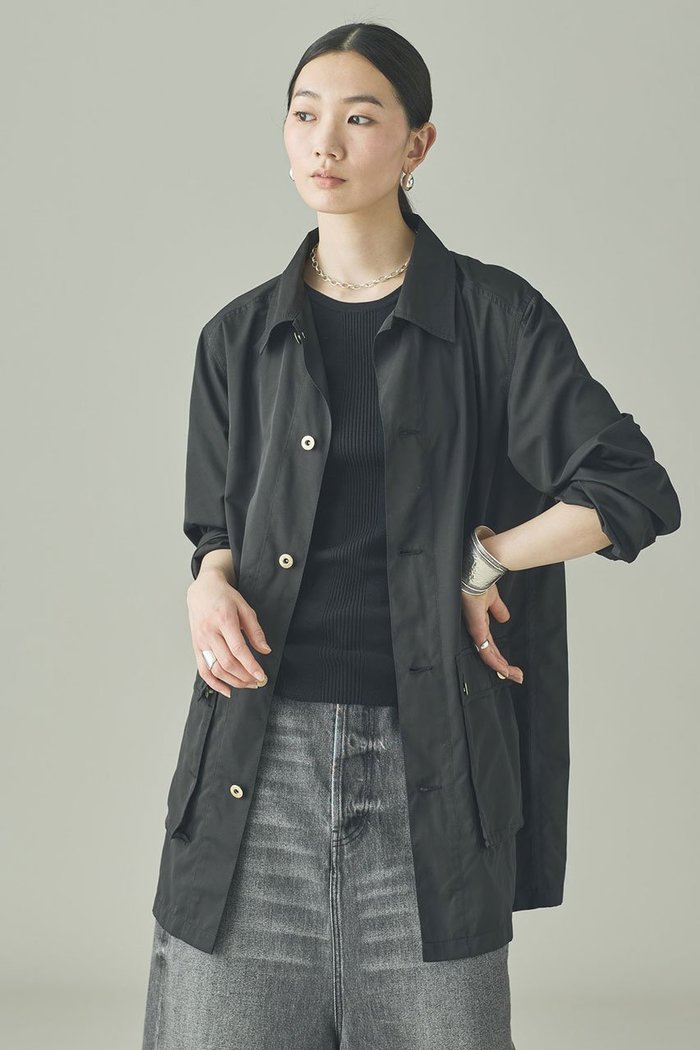 【カレンソロジー/Curensology】の【UNIVERSAL OVERALL】ワークジャケット インテリア・キッズ・メンズ・レディースファッション・服の通販 founy(ファウニー) https://founy.com/ ファッション Fashion レディースファッション Fashion for Women アウター Coat / Outerwear Collection レディースジャケット・軽アウター Jackets ジャケット Jacket, Outerwear ワーク Workwear, Utility Style エレガント 上品 Elegant 別注 Limited Edition, Custom Order 旅行 Travel |ID: prp329100004873852 ipo3291000000037239302