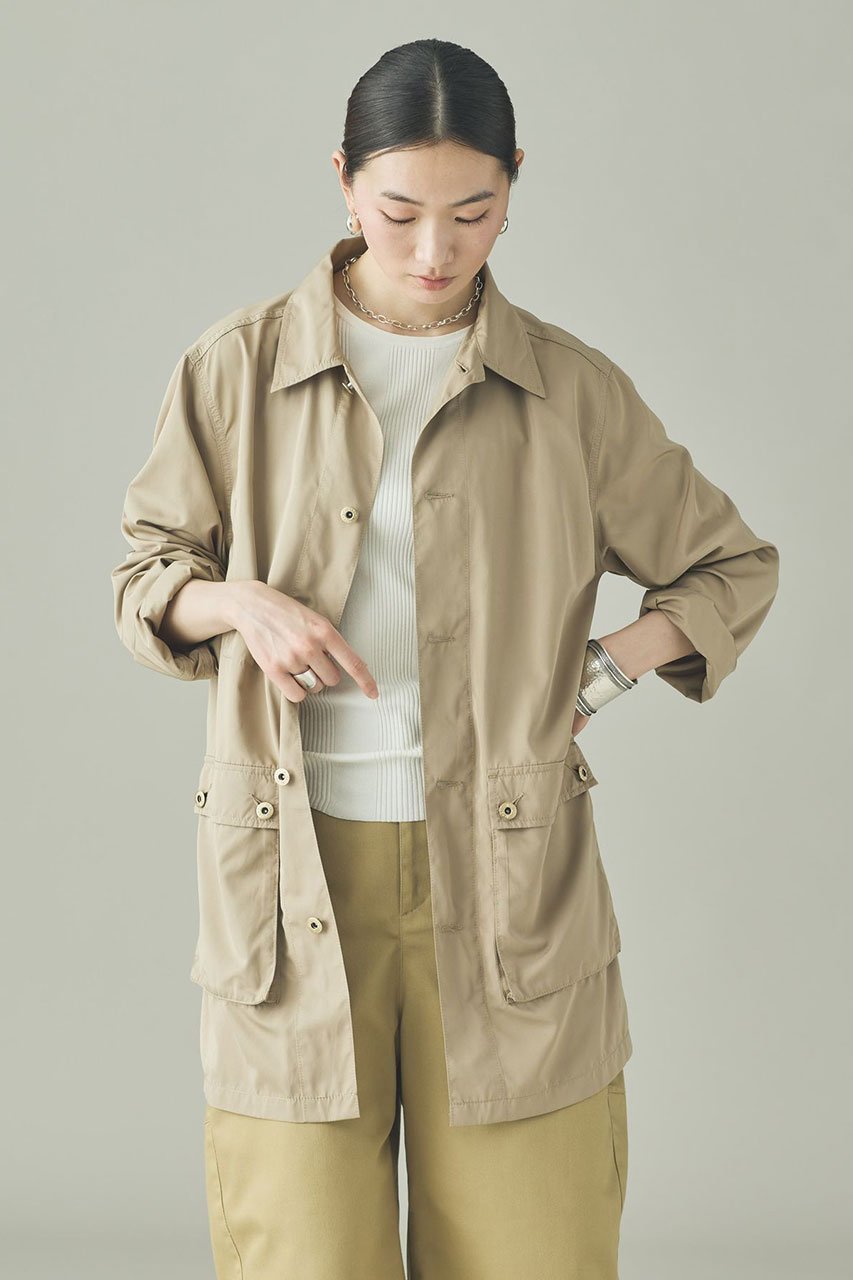 【カレンソロジー/Curensology】の【UNIVERSAL OVERALL】ワークジャケット インテリア・キッズ・メンズ・レディースファッション・服の通販 founy(ファウニー) 　ファッション　Fashion　レディースファッション　Fashion for Women　アウター　Coat / Outerwear Collection　レディースジャケット・軽アウター　Jackets　ジャケット　Jacket, Outerwear　ワーク　Workwear, Utility Style　エレガント 上品　Elegant　別注　Limited Edition, Custom Order　旅行　Travel　キャメル|ID: prp329100004873852 ipo3291000000037239304