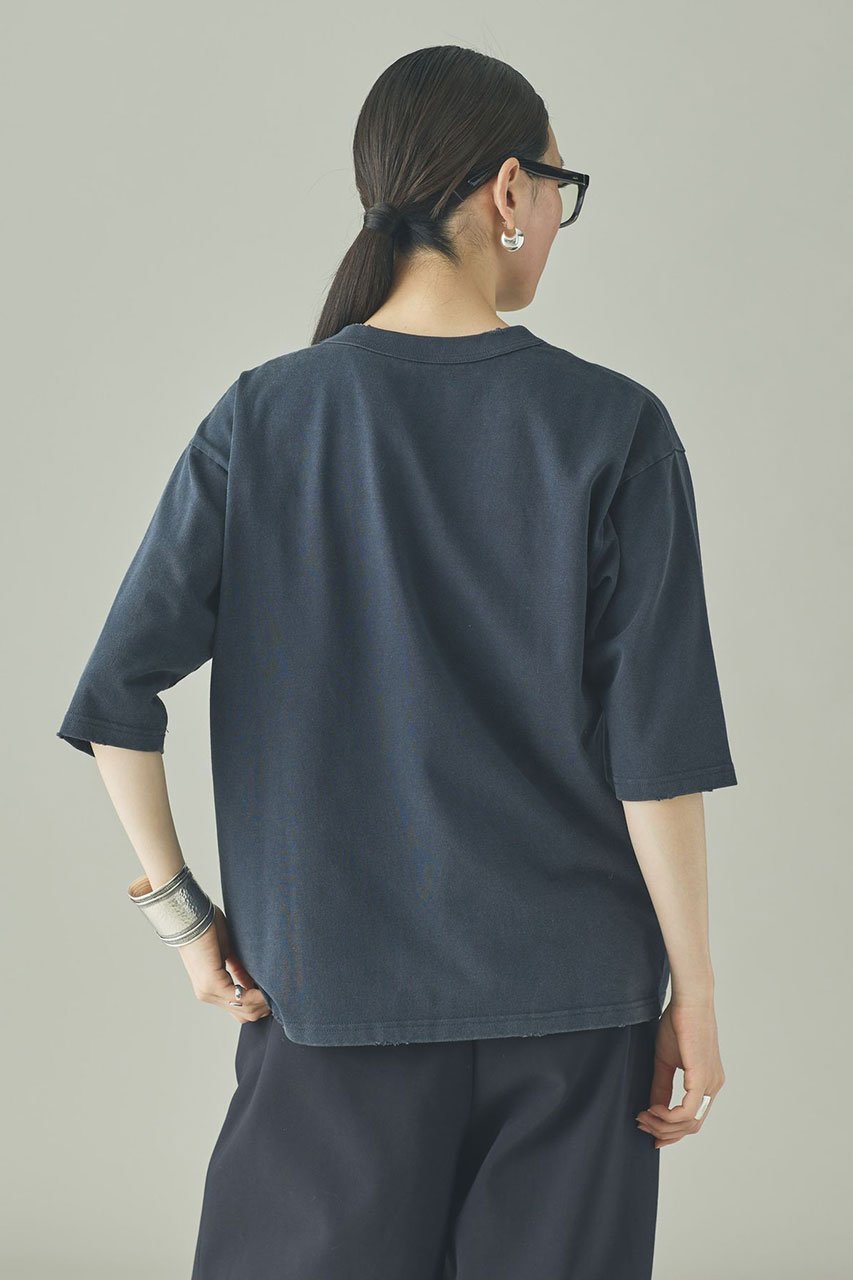 【カレンソロジー/Curensology】の【UNIVERSAL OVERALL】ポケットTシャツ 人気、トレンドファッション・服の通販 founy(ファニー) 　ファッション　Fashion　レディースファッション　Fashion for Women　トップス・カットソー　Cut & Sew Tops　シャツ・ブラウス・オフィスカジュアル　Elegant Blouses & Button-Ups　ロングTシャツ・Tシャツ　Longline T-Shirts & Tees　カットソー・ベーシックTシャツ　Cut-and-Sewn Tops / Stretch Tees & Basics　ショート　Short, Short Length　スリーブ　Sleeve, Long Sleeve / Short Sleeve　ダメージ　Distressed, Destroyed　バランス　Balance, Style Balance　ポケット　Pocket, Pocket Detail　別注　Limited Edition, Custom Order　新作・新入荷　New Arrivals / New In　other-4|ID: prp329100004873855 ipo3291000000036353172