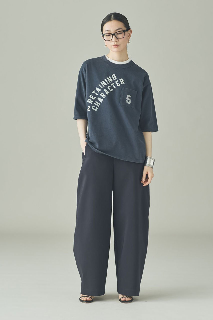 【カレンソロジー/Curensology】の【UNIVERSAL OVERALL】ポケットTシャツ 人気、トレンドファッション・服の通販 founy(ファニー) 　ファッション　Fashion　レディースファッション　Fashion for Women　トップス・カットソー　Cut & Sew Tops　シャツ・ブラウス・オフィスカジュアル　Elegant Blouses & Button-Ups　ロングTシャツ・Tシャツ　Longline T-Shirts & Tees　カットソー・ベーシックTシャツ　Cut-and-Sewn Tops / Stretch Tees & Basics　ショート　Short, Short Length　スリーブ　Sleeve, Long Sleeve / Short Sleeve　ダメージ　Distressed, Destroyed　バランス　Balance, Style Balance　ポケット　Pocket, Pocket Detail　別注　Limited Edition, Custom Order　新作・新入荷　New Arrivals / New In　other-5|ID: prp329100004873855 ipo3291000000036353175