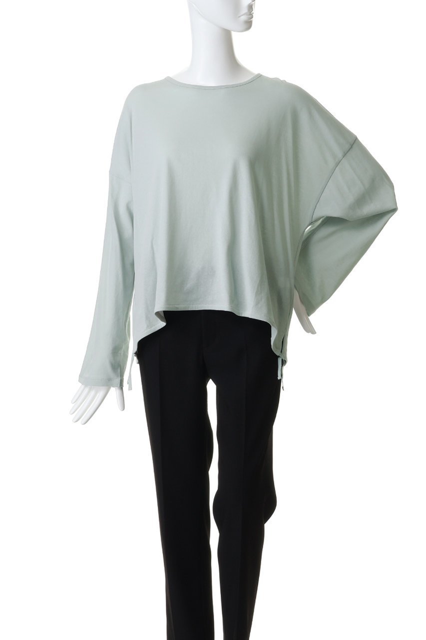 【ミディウミ/MidiUmi】のdrawstring P/O プルオーバー 人気、トレンドファッション・服の通販 founy(ファニー) 　ファッション　Fashion　レディースファッション　Fashion for Women　トップス・カットソー　Cut & Sew Tops　シャツ・ブラウス・オフィスカジュアル　Elegant Blouses & Button-Ups　ロングTシャツ・Tシャツ　Longline T-Shirts & Tees　カジュアルプルオーバー・ニットトップス　Pullovers & Knit Tops / Casual Pullovers　カットソー・ベーシックTシャツ　Cut-and-Sewn Tops / Stretch Tees & Basics　スリーブ　Sleeve, Long Sleeve / Short Sleeve　バルーン　Balloon, Balloon Silhouette　ロング　Long, Long-Length　新作・新入荷　New Arrivals / New In　長袖　Long Sleeve, Full Sleeve　other-2|ID: prp329100004873864 ipo3291000000036353265