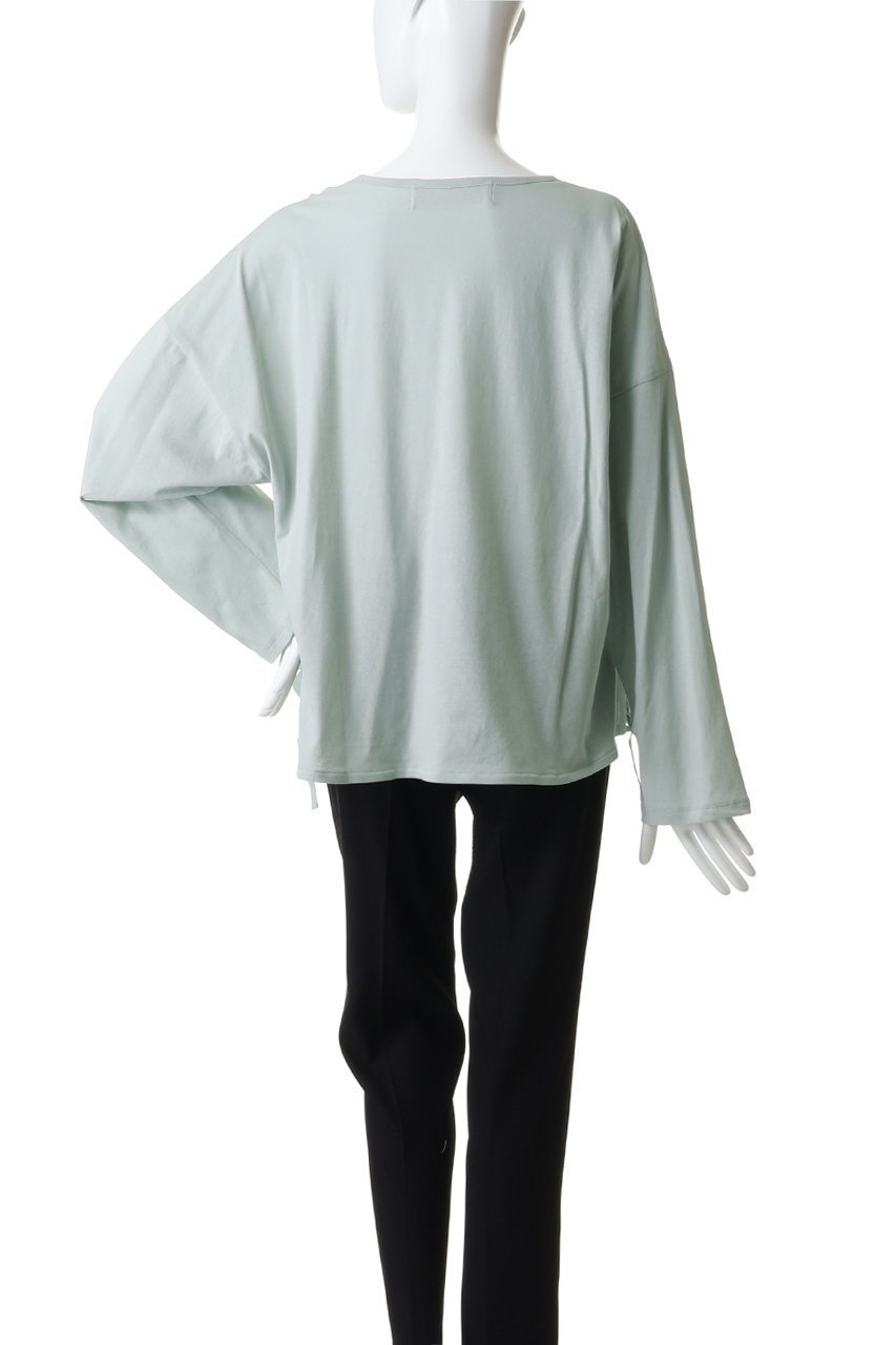 【ミディウミ/MidiUmi】のdrawstring P/O プルオーバー 人気、トレンドファッション・服の通販 founy(ファニー) 　ファッション　Fashion　レディースファッション　Fashion for Women　トップス・カットソー　Cut & Sew Tops　シャツ・ブラウス・オフィスカジュアル　Elegant Blouses & Button-Ups　ロングTシャツ・Tシャツ　Longline T-Shirts & Tees　カジュアルプルオーバー・ニットトップス　Pullovers & Knit Tops / Casual Pullovers　カットソー・ベーシックTシャツ　Cut-and-Sewn Tops / Stretch Tees & Basics　スリーブ　Sleeve, Long Sleeve / Short Sleeve　バルーン　Balloon, Balloon Silhouette　ロング　Long, Long-Length　新作・新入荷　New Arrivals / New In　長袖　Long Sleeve, Full Sleeve　other-4|ID: prp329100004873864 ipo3291000000036353268