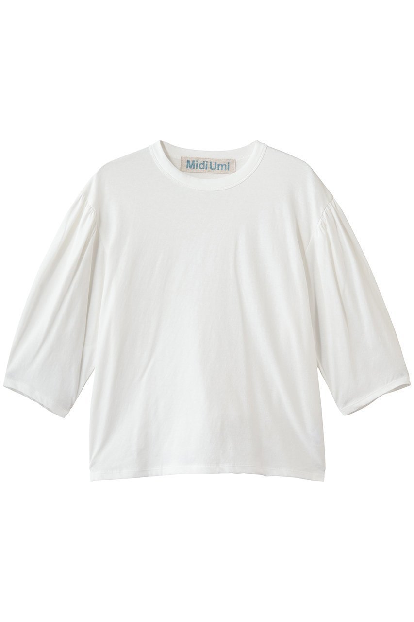 【ミディウミ/MidiUmi】のvolume sleeve PO プルオーバー 人気、トレンドファッション・服の通販 founy(ファニー) ファッション Fashion レディースファッション Fashion for Women トップス・カットソー Cut & Sew Tops シャツ・ブラウス・オフィスカジュアル Elegant Blouses & Button-Ups ロングTシャツ・Tシャツ Longline T-Shirts & Tees カジュアルプルオーバー・ニットトップス Pullovers & Knit Tops / Casual Pullovers カットソー・ベーシックTシャツ Cut-and-Sewn Tops / Stretch Tees & Basics ボリューム袖・フリルスリーブブラウス Voluminous & Ruffle Sleeves / Puffy Sleeve Tops ショート Short, Short Length シンプル Simple, Minimal スリーブ Sleeve, Long Sleeve / Short Sleeve エレガント 上品 Elegant 新作・新入荷 New Arrivals / New In other-1|ID: prp329100004873866 ipo3291000000036353272