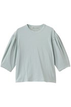 【ミディウミ/MidiUmi】のvolume sleeve PO プルオーバー 人気、トレンドファッション・服の通販 founy(ファニー) ファッション Fashion レディースファッション Fashion for Women トップス・カットソー Cut & Sew Tops シャツ・ブラウス・オフィスカジュアル Elegant Blouses & Button-Ups ロングTシャツ・Tシャツ Longline T-Shirts & Tees カジュアルプルオーバー・ニットトップス Pullovers & Knit Tops / Casual Pullovers カットソー・ベーシックTシャツ Cut-and-Sewn Tops / Stretch Tees & Basics ボリューム袖・フリルスリーブブラウス Voluminous & Ruffle Sleeves / Puffy Sleeve Tops ショート Short, Short Length シンプル Simple, Minimal スリーブ Sleeve, Long Sleeve / Short Sleeve エレガント 上品 Elegant 新作・新入荷 New Arrivals / New In thumbnail green|ID: prp329100004873867 ipo3291000000036353279