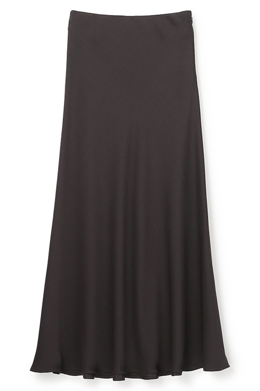 【アンクレイヴ/uncrave】のライトダブルサテン バイアススカート インテリア・キッズ・メンズ・レディースファッション・服の通販 founy(ファニー) 　ファッション　Fashion　レディースファッション　Fashion for Women　スカート　Skirts　ロングスカート　Long Skirts / Maxi & Midi Skirts　サテン　Satin, Glossy Fabric　シルク　Silk, 100% Silk　ストレッチ　Stretch, Stretchy Fabric　とろみ　Fluid, Flowy Fabric　ダブル　Double, Double-Breasted　ドレープ　Drape, Draping Fabric　バイアス　Bias, Diagonal Cut　バランス　Balance, Style Balance　マーメイド　Mermaid, Fishtail Silhouette　ロング　Long, Long-Length　エレガント 上品　Elegant　新作・新入荷　New Arrivals / New In　ダークブラウン|ID: prp329100004873868 ipo3291000000036353297