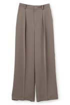 【アンクレイヴ/uncrave】のライトダブルサテン ワイドパンツ トープ|ID: prp329100004873870 ipo3291000000036411543