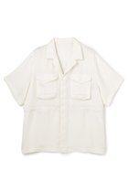 【アンクレイヴ/uncrave】のライトダブルサテン シャツジャケット オフ|ID: prp329100004873872 ipo3291000000037239313