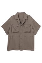 【アンクレイヴ/uncrave】のライトダブルサテン シャツジャケット トープ|ID: prp329100004873873 ipo3291000000036353327