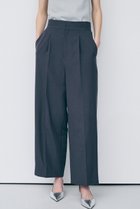 【アンクレイヴ/uncrave】のウォッシャブルドライサップ ワイドパンツ(サスペンダー付き) スレート|ID: prp329100004873875 ipo3291000000036353340