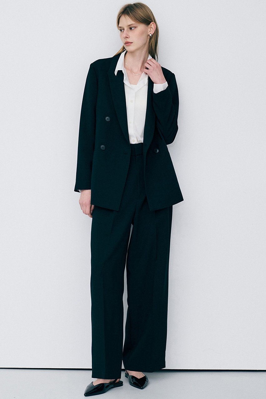 【アンクレイヴ/uncrave】のウォッシャブルドライサップ ワイドパンツ(サスペンダー付き) 大人の最旬トレンドファッション＆コーディネート founy(ファウニー) 　ファッション　Fashion　レディースファッション　Fashion for Women　パンツ　Pants & Trousers　おすすめ　Recommended / Our Picks　サスペンダー　Suspenders, Braces　ジャケット　Jacket, Outerwear　セットアップ　Set-Up, Coordinated Outfit　センター　Center, Center Line　ワイド　Wide, Wide Fit　夏　Summer　other-3|ID: prp329100004873875 ipo3291000000036353349
