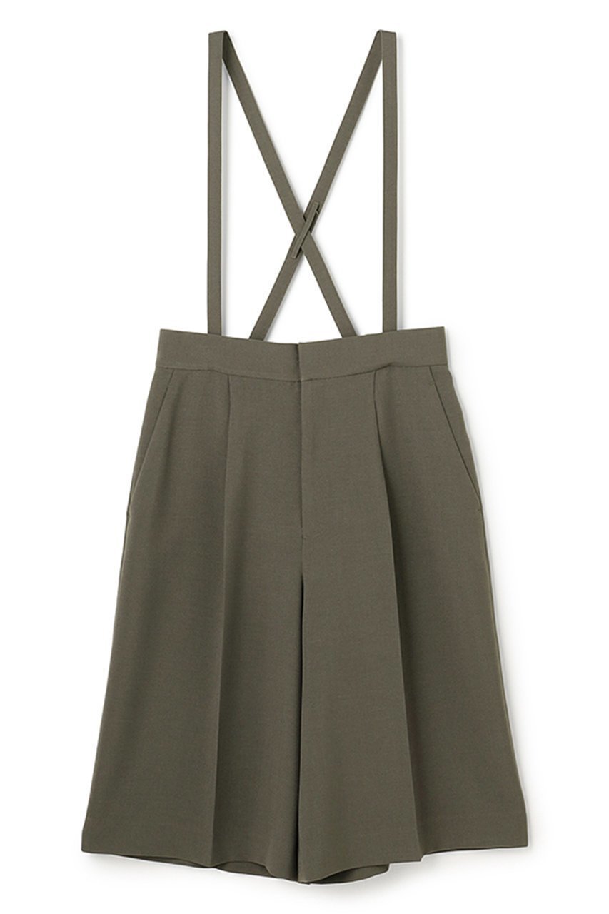 【アンクレイヴ/uncrave】のウォッシャブルドライサップ バミューダパンツ(サスペンダー付き) インテリア・キッズ・メンズ・レディースファッション・服の通販 founy(ファニー) 　ファッション　Fashion　レディースファッション　Fashion for Women　パンツ　Pants & Trousers　ショートパンツ・ハーフパンツ　High-Waisted & Relaxed Shorts　おすすめ　Recommended / Our Picks　サスペンダー　Suspenders, Braces　ショート　Short, Short Length　ジャケット　Jacket, Outerwear　セットアップ　Set-Up, Coordinated Outfit　バランス　Balance, Style Balance　夏　Summer　新作・新入荷　New Arrivals / New In　スレート|ID: prp329100004873877 ipo3291000000036353361